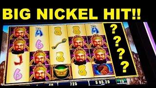 HUGE WIN - Fortune Ruler Slot Bonus - LOTS OF SPINS!! NICKELS!!
