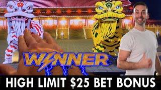 ⋆ Slots ⋆ $25 Bet HIGH LIMIT BONUS ⋆ Slots ⋆ Feelin HAPPY About Big Wins! ⋆ Slots ⋆ BCSlots at Sobob