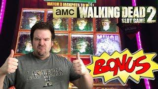 THE WALKING DEAD 2 - MAX BET JACKPOT BONUS AND FREE SPINS