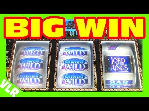 LORD OF THE RINGS - MAX BET RUN - BIG WIN - Slot Machine Bonus
