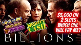 High Limit Mighty Cash BILLIONS & Hold Onto Your Hat Slot Machines ! Live Slot Play At Casino !EP-28