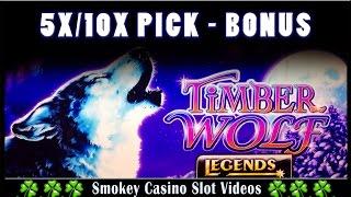 Timberwolf Deluxe Slot Bonus 5x/10x Try - Aristocrat