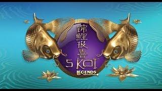Aristocrat Technologies: Legends Series - 5 Koi Deluxe Slot Bonus BIG WIN