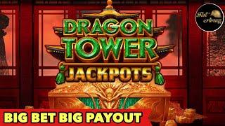•️DRAGON TOWER JACKPOT•️BIG BET TO BIG WIN FREE GAMES BONUS SLOT MACHINE