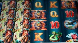 Exotic Treasures Slot Machine Bonus - 26 Free Games Win with All Wins Doubled