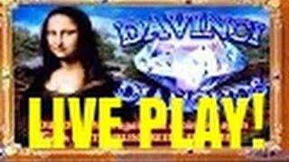 Davinci Diamonds Slot Machine Bonus-LIVE PLAY at ARIA