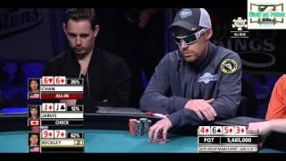 WSOP 2015 - 3-Way Action at the Main Event