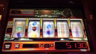 Zeus Transmissive Reels Slot Machine 4 Symbol Free Spin Bonus  Nice Win!
