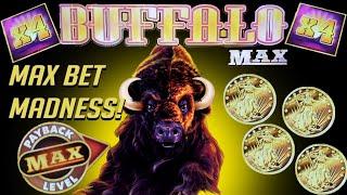 • Buffalo MAX! • 16X Multipliers! Newest Buffalo Slot Machine! BIG WINS at MAX BET!