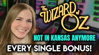 EVERY BONUS! Awesome Session On Not In Kansas Anymore Slot Machine!
