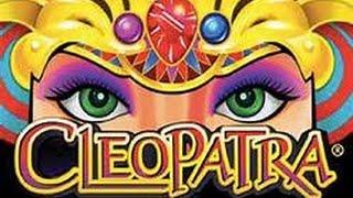 Live Play CLEOPATRA Slot Machine MAX Bet