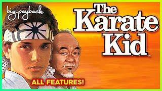 The Karate Kid Slot - NICE SESSION, ALL FEATURES!