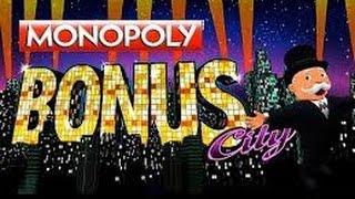 WMS Monopoly Bonus City slot machine MAX Bet Free Spins