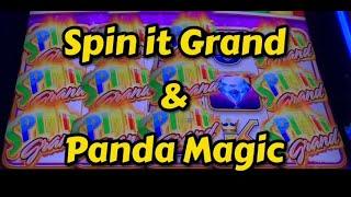 Spin it Grand quickie plus low rolling on Panda Magic