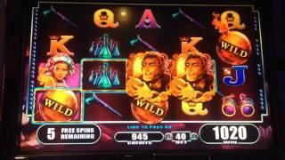 Mr Hyde's Wild Ride Slot Machine - FREE SPIN BONUS