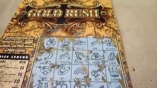 Gold Rush - $3 Instant Lottery Ticket Scratchcard