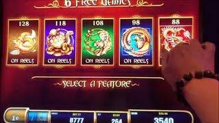 •SUPER BIG WIN•5 TREASURES Slot machine (SG)•Turtle/Tiger/FireBird/Dragon picked Bonuses $2.64 Bet•栗
