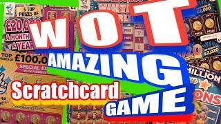 Wow..What a Edge of seat Great Scratchcard  Game....it tired  me out..Amazing ...•