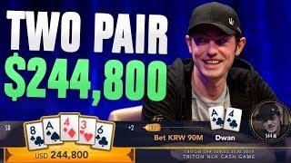Tom Dwan IS BACK! (Huge High Stakes Poker Pot)