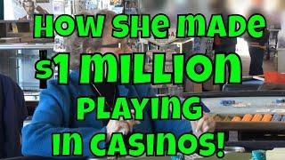 How She Made a Million Dollars Gambling in Casinos!