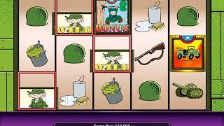 BEETLE BAILEY Video Slot Casino Game with a PASS TO TOWN FREE SPIN BONUS