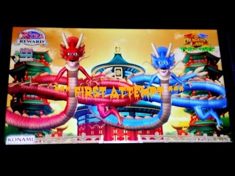 (First Attempt) NEW!! Dragon's Law Twin Fever :  Live Play and 2 Line Hits