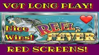 **VGT REEL FEVER** VGT LIVE LONG PLAY! CLIPS of BIG WINS & HAND PAY!