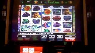 Slot Machine Bonus Win on Stars Fortune at Parx Casino.
