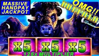 X5 X5 X5•️MASSIVE HANDPAY JACKPOT•️ on Buffalo Deluxe Slot Macchine ! •DREAM HANDPAY JACKPOT•