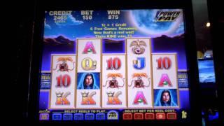 Falcon Queen slot machine bonus win at Parx Casino