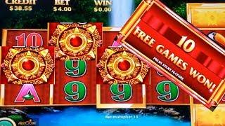 Mayan Paradise Slot Machine Max Bet Bonus Won | Live Slot Play