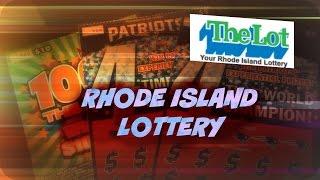 Rhode Island Lottery Scratch off Tickets (patriots boo) lol