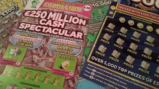 Scratchcard Saturday..£250,Million Big Mummy ..100 LIKES by tonight..& NEW cards Video .see below?