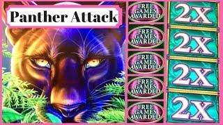 Panther Attack! •LIVE PLAY w/Bonus•  Slot Machine at San Manuel, SoCal