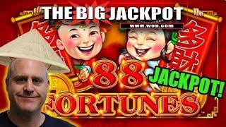 •FILLIN' THE POT on 88 FORTUNES with a MAJOR JACKPOT WINNER! •