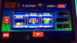 Reel Em In 2 Catch the Big One Slot Machine Free Spin Bonus #2 April Trip MGM Casino Las Vegas