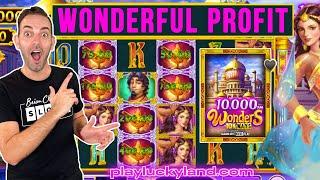 ⋆ Slots ⋆ 10,000 Wonders ⋆ Slots ⋆ BIG SPINS on PlayLuckyland.com!