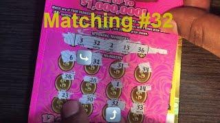 32 Matched twice !!!  & Auto Win on $30 Ticket!!!