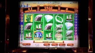 Jade Monkey slot bonus win at Parx Casino.
