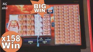• ZEUS 1000 • Slot Machine Bonus • MEGA BIG WIN• !! WMS Slot Live Play