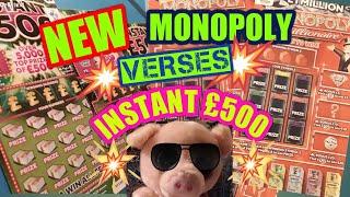 •NEW Monopoly Millionaire Vs•Instant £500 other Scratchcards•(Shoutout postponed  till tomorrow•️