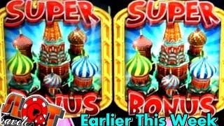 ** SUPER BONUS ** St. Basil's Treasures Slot | Slot Machine Bonus | SlotTraveler