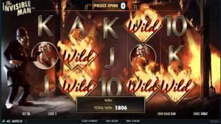 The Invisible Man Slot Spins - 100 Spins Real Game Play