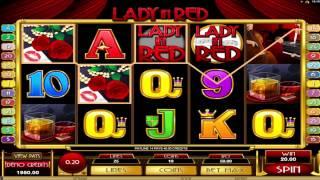 Lady In Red  ™ Free Slot Machine Game Preview By Slotozilla.com