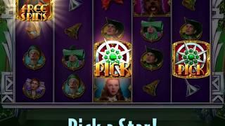 WIZARD OF OZ: SURRENDER DOROTHY Video Slot Casino Game with a BONUS