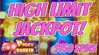 THIS HIGH LIMIT PIGGY BANKING JACKPOT IS SO CRAZY!!!