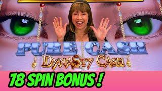 78 Spin Bonus on my 2nd Spin! Pure Cash Dynasty Cash