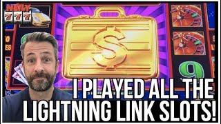 I PLAYED EVERY LIGHTNING LINK SLOT AT THE COSMO IN VEGAS!