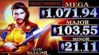 Sun Warior Slot Machine $5 Max Bet BACK TO BACK Bonuses Won | NICE SESSION | Live Slot Play w/NG