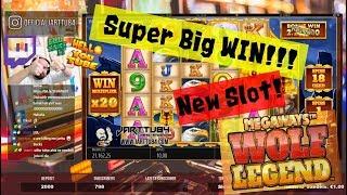 New Game!! Two Super Big Wins From Wolf Legend MegaWays!!